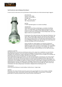 Bruksanvisning Lomon T9684 Ficklampa