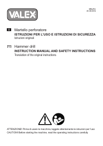 Manual Valex 6040 SDS-PLUS Rotary Hammer