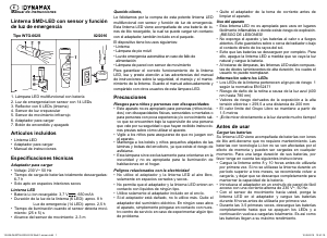 Manual de uso Dynamax WTG-002S Linterna