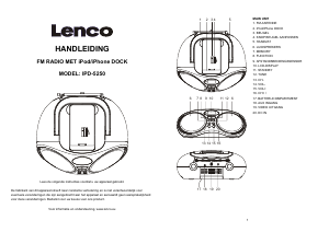 Handleiding Lenco IPD-5250 Speakerdock