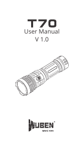 Handleiding Wuben T70 Zaklamp