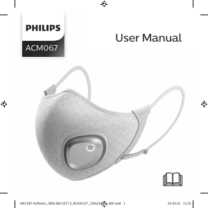 Manual de uso Philips ACM067 Mascarilla