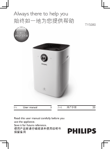 Manual Philips TY5080 Air Purifier