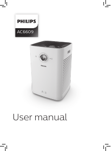 Manual Philips AC6609 Air Purifier