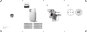 Instrukcja Philips AC4558 Oczyszczacz powietrza