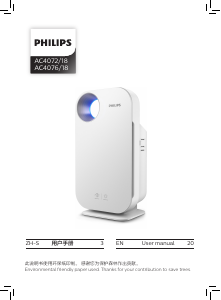 Handleiding Philips AC4076 Luchtreiniger