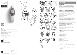 Bedienungsanleitung Philips DL8740 Thermometer