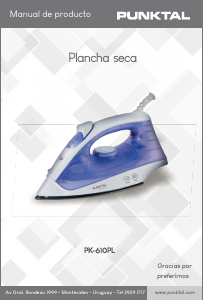 Manual de uso Punktal PK-610PL Plancha