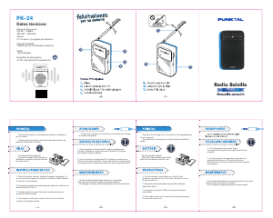 Manual de uso Punktal PK-24 Radio