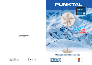 Manual de uso Punktal PK-V14R Ventilador