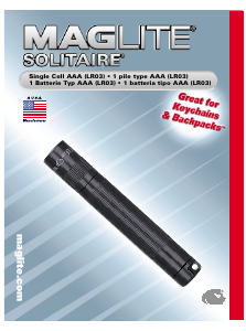 Mode d’emploi Maglite Solitaire Lampe de poche