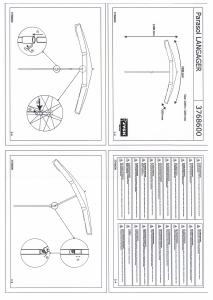 Manuale JYSK Langager Ombrellone