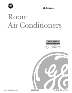 Manual GE AGN06LAG1 Air Conditioner