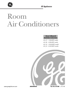 Manual GE AGP10ABG2 Air Conditioner