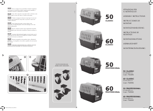 Manual Ferplast Atlas 50 Transportador de estimação