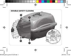 Manual Ferplast Atlas Deluxe 10 Pet Carrier