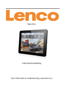 Handleiding Lenco TAB-9701 Tablet