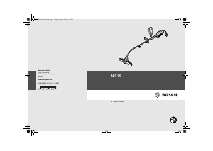 Manual Bosch ART 35 Grass Trimmer