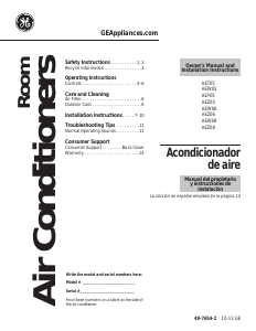 Manual GE AEW06LXQ1 Air Conditioner