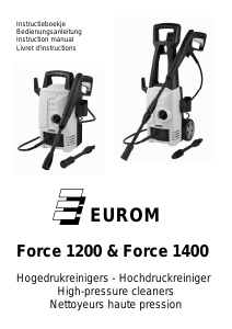 Manual Eurom Force 1400 Pressure Washer