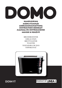 Manual Domo DO941T Toaster