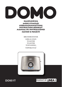 Manual Domo DO951T Toaster