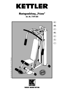 Manual de uso Kettler Prisma Máquina de ejercicios