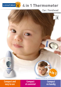 Manual Lanaform 4 in 1 Thermometer