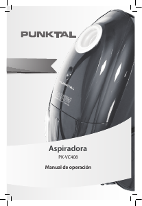 Manual de uso Punktal PK-VC408 Aspirador