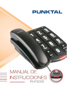 Manual Punktal PK-EP3000 Phone