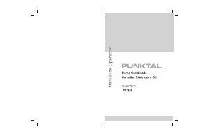 Manual de uso Punktal PK-38L Horno