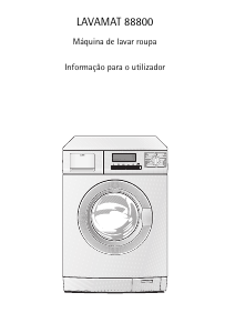 Manual AEG LAV88800 Máquina de lavar roupa