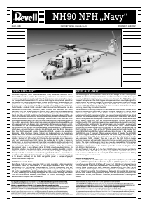 Manual de uso Revell set 04651 Helicopters NH90 NFH Navy