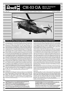 Mode d’emploi Revell set 04834 Helicopters CH-53 GA