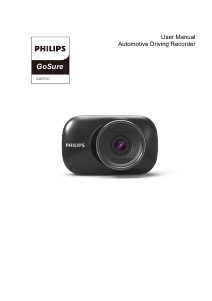 Handleiding Philips ADR73BLKXM GoSure Actiecamera