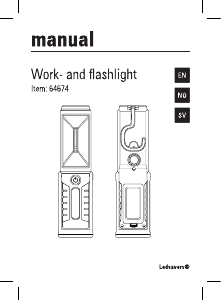Manual Ledsavers 64674 Flashlight