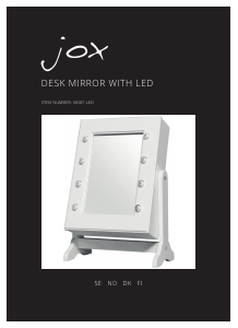 मैनुअल Jox M007-LED शीशा