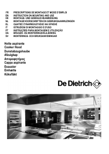 Mode d’emploi De Dietrich DHT7146X Hotte aspirante