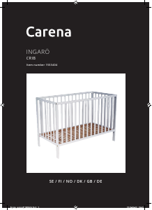 Manual Carena INGARO Cot