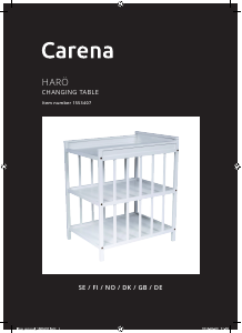 Manual Carena HARO Changing Table