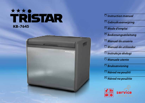 Bedienungsanleitung Tristar KB-7645 Kühlbox