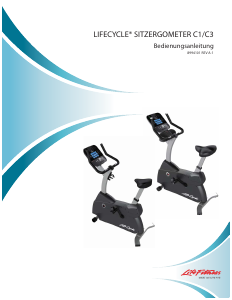 Bedienungsanleitung Life Fitness C3 Lifecycle Heimtrainer