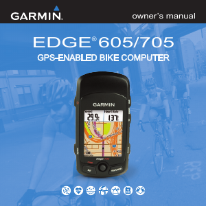Manual Garmin Edge 605 Cycling Computer