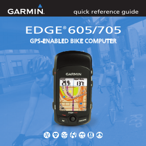 Manual Garmin Edge 705 Cycling Computer