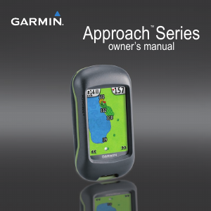 Handleiding Garmin Approach G3 Handheld navigatiesysteem