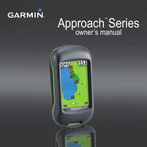 Handleiding Garmin Approach G5 Handheld navigatiesysteem