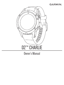 Manual Garmin D2 Charlie Smart Watch