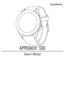 Manual Garmin Approach S60 Sports Watch