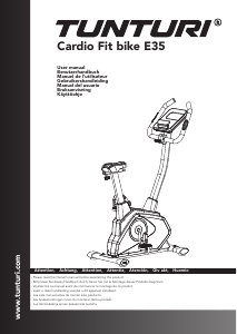 Manual Tunturi E35 Exercise Bike