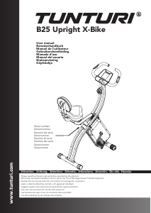 Manual Tunturi B25 Exercise Bike